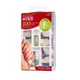 thumbnail image 2 of Uñas Kiss 100 Acrílicas Lisas Cubierta Completa Activas Largas Cuadradas, 2 of 5