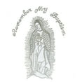 thumbnail image 3 of Iron On Embroidered Patch Virgin Mary Maria Guadalupe Mother of God Silver Gold, 3 of 5