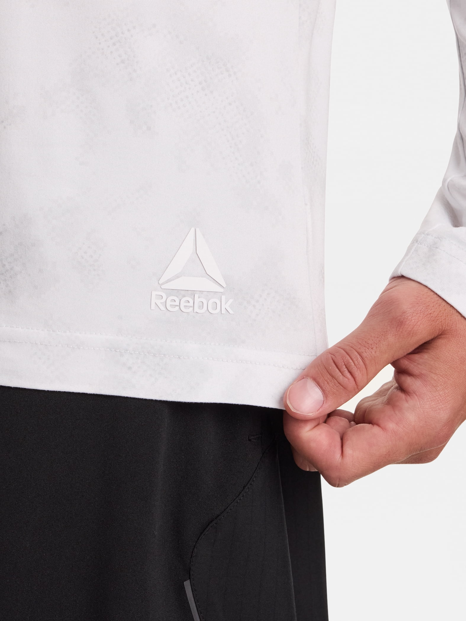 Reebok Men's and Big Men's Legacy Core Long Sleeve T-Shirt, Sizes XS-5XL