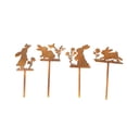 thumbnail image 1 of SLYNSHome Rusty Rabbit Decoration Outdoor Bunny Yard Decor Metal Rabbit Craft Statue Ornaments Garden Sculptures Rustic Fence Decor, 1 of 7
