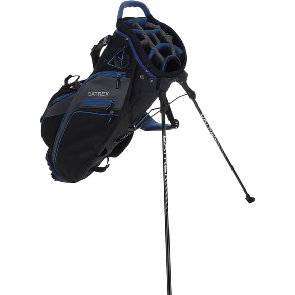 Datrek Go Lite Hybrid ZP Black Royal Charcoal Stand Golf Bag