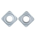 thumbnail image 4 of BQLZR Roulements Épais pour Plateau Tournant Pivotant en Fer Argent 71mm Lot de 2, 4 of 5