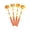 A, variant on Leeye Halloween Glow Stick Hand Light, Glowing Pumpkin LED Light Up Party Favor for Trick or Treat Costume Party, Orange 10.63x2.36x2.36in