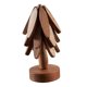 thumbnail image 5 of Posavasos de madera con forma de árbol del dinero, práctico, reutilizable y antideslizante. Marrón, 5 of 9