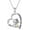 Monkey, variant on Animal Necklace for Women 925 Sterling Silver Monkey Ladybug Pendant Necklace