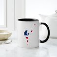 thumbnail image 4 of CafePress - Football Punter American Flag Mugs - 11 oz Ceramic Mug - Novelty Coffee Tea Cup, 4 of 4