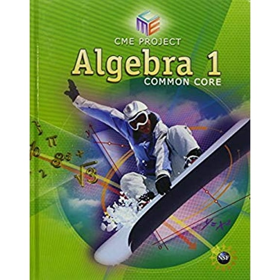 Pre-Owned High School Math Cme Common Core Algebra 1 Student Edition Grade 9/12 (Hardcover) 1256741469 9781256741466
