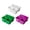 Violet Green White, variant on hengtong 3Pieces Desktop Compartment Basket Multi Grid Classification Divider Craft Blue Green Violet