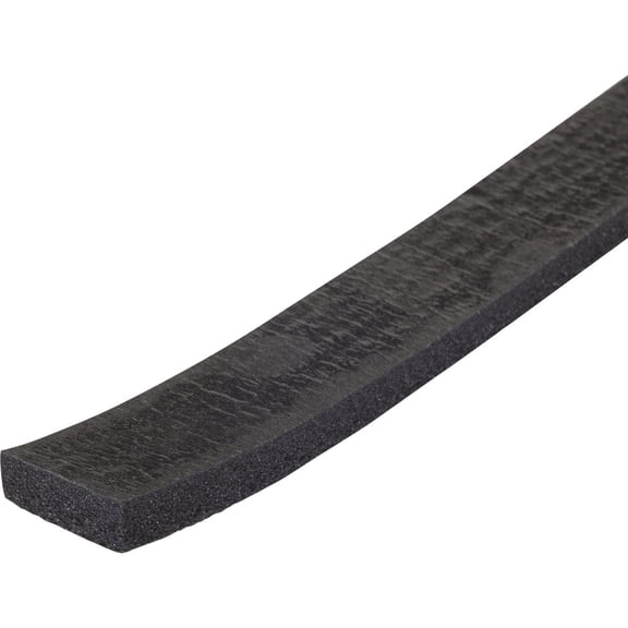 M-D Building Products 06593 1/4 in. x 3/4 in. x 10 ft. Black Sponge Window Seal for Small Gaps