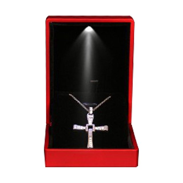 Exhibición de la joyería de la caja del colgante del collar y caja de regalo para las cadenas Sincero Hogar