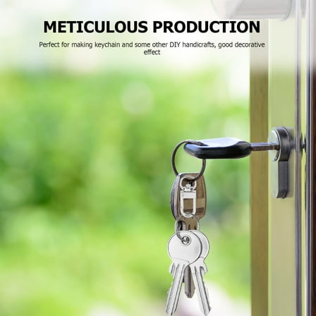 LEORX 20Pcs Keyring Ornaments Pendant Vintage Charms for Daily Use Crafting