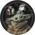 thumbnail image 2 of (4 pack) Star Wars The Mandalorian The Child Baby Yoda Birthday Paper Dinner Plates, 9in, 8ct, 2 of 6