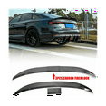 thumbnail image 3 of Universal Car Spoiler, Adjustable Rear Trunk Spoiler Lip Roof Tail Wing Accessories, Carbon Fiber, 3 of 7