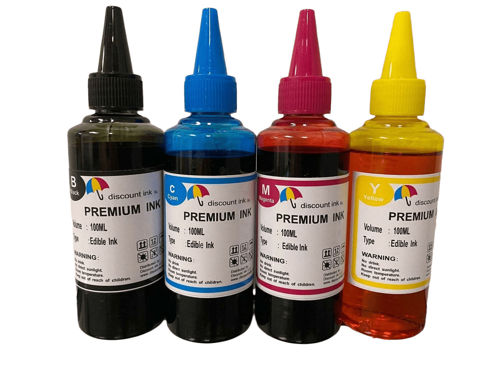 4X100ml Bulk Refill INK for Epson using T664 T774 T502 T552 T522 664 Eco Tank ET-2500 ET-2550