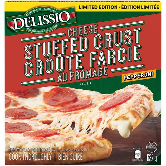 Delissio DELISSO® Cheese Stuffed Crust Pepperoni Pizza 632g