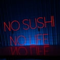 thumbnail image 3 of Handmadetneonsign No Sushi No Life Neon Sign, Sushi Store Wall Art Decor, Signboard for Sushi Restaurant Wall Decor, 3 of 5