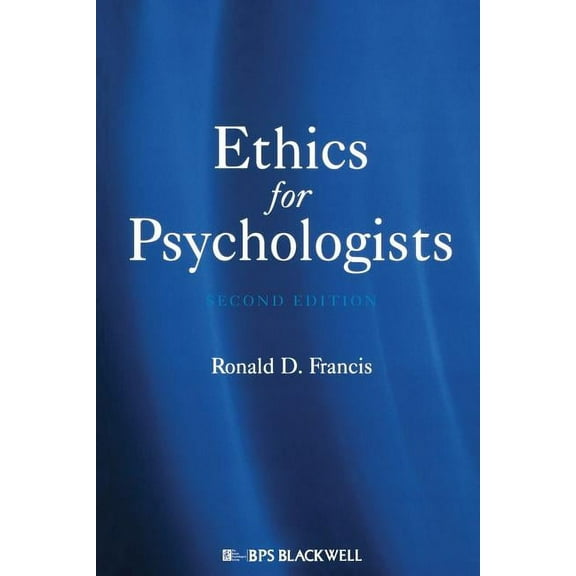 Ethics Psychologists 2e, (Paperback)