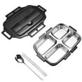 thumbnail image 5 of Birdeem Food Storage Containers, Bento Lunch Box, Stainless Steel Insulated Multi Layer Bento Food Container Storage Lunch Box 1L, Insulated Lunch Bag, Insulated Lunch Box, Storage Containers with Lid, 5 of 5