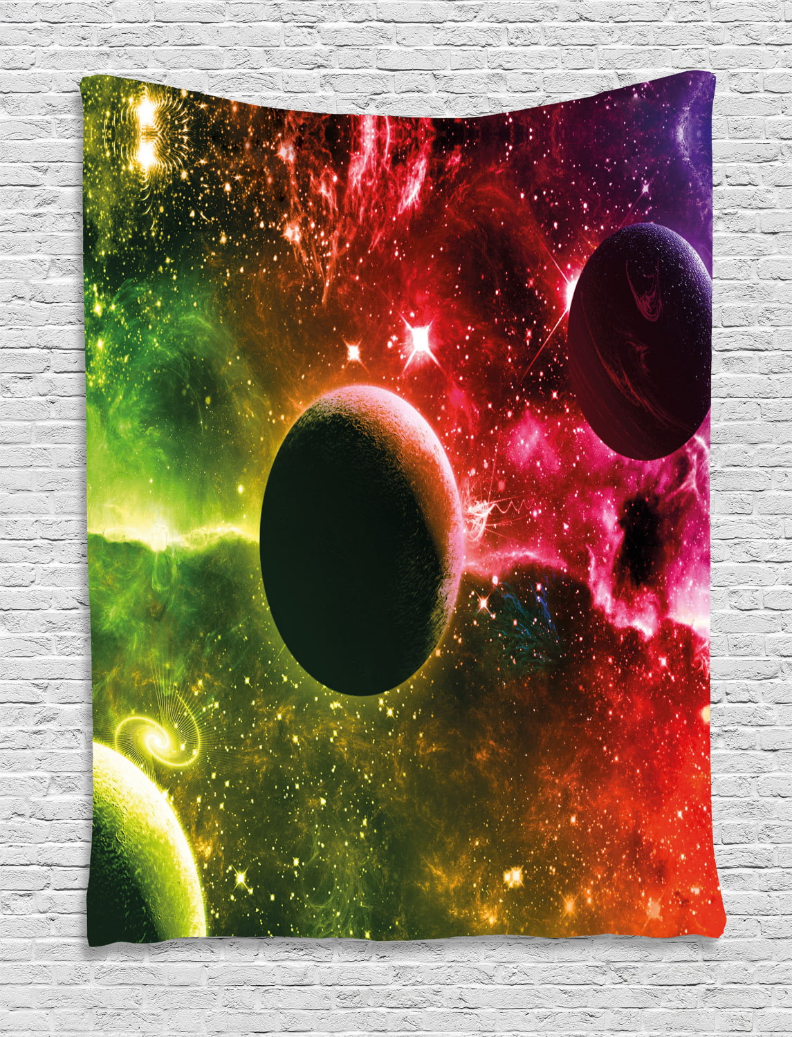 Galaxy Nebula Wall Hanging Tapestry Psychedelic Bedroom Home Decoration