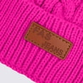 thumbnail image 4 of Staki Newborn Winter Hat Infant Baby Beanie with Bear Ear Cute Winter Hat for Toddler Boys Girls Soft Knitted Cap(Hot Pink,0-24 Months), 4 of 5