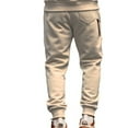 thumbnail image 6 of IYTR Mens Sweatpants Fleece Jogger Sweatpants Drawstring Elastic Waist Athletic Pants Casual Baggy Pants Outdoor Trousers (Khaki,XXXL), 6 of 7