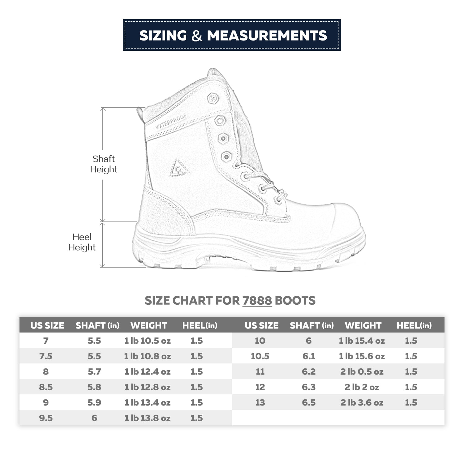 mens safety boots size 8