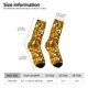 thumbnail image 2 of Balery Bright Shiny Golden Calcetas Largas con Estampado para Hombre y Mujer – Suaves y Transpirables, Talla Única (US 5-11), 2 of 6