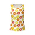 thumbnail image 4 of Lsque Lemon Orange Printed Workout Tank Tops for Women, Athletic Sports Tank Tops, Compression Sleeveless Dry Fit Shirts,Sleeveless Yoga Shirt-X-Large, 4 of 9