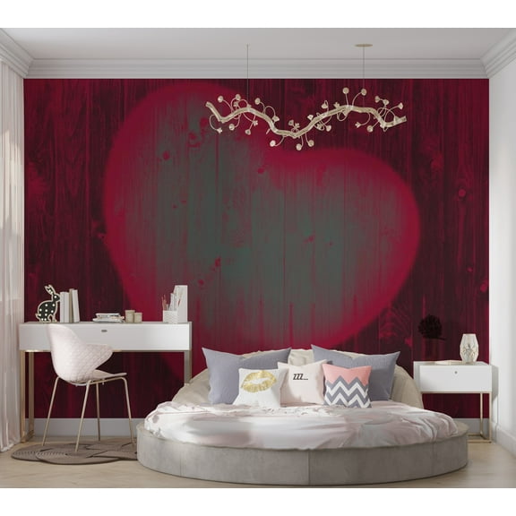 Tiptophomedecor Abstract Wallpaper Wall Mural - Cold Heart
