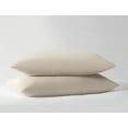 thumbnail image 2 of TRULY SOFT Green Solid Beige King Pillowcase Pair, Solid Color Themed, Oeko-TEX Certified Confidence, 2 of 7