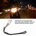 thumbnail image 3 of Universal Motorcycle Digital Gear Indicator, 6 Shift Lever LED Digital Gear Indicator Display Speedometer Indicator for Motorcycle Accessory, 3 of 7