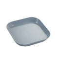 thumbnail image 1 of Dinner Plate Tableware Wheat Straw PP Dinnerware For Dish Fruits Serving Sauce DippingShallow Square Blue, 1 of 1
