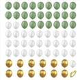 thumbnail image 2 of Globos Verde y Dorado, 67 Piezas de 12 Pulgadas, Globos de Reunión Blancos, Dorados, Verde para Cumpleaños, Boda, 2 of 5