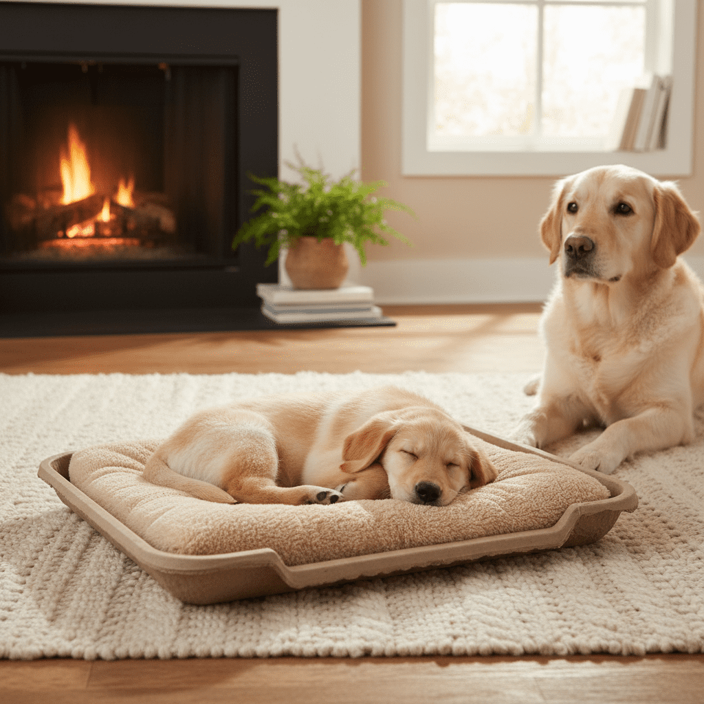 B-Snugglier Large Safety and Comfort Pet-Inspired Design Dog / Cat Bed