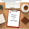 thumbnail image 2 of FMSHPON Beautiful Red Poppy Flowers Floral Pattern Clipboard Hardboard Wood Nursing Clip Board and Pull for Standard A4 Letter 13x9 inches, 2 of 5