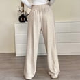 thumbnail image 4 of Tanming Barrel Sweatpants High Waisted Cargo Pants Women Wide Leg Dress Pants for Women Work Pants Women Stretch Casual Work Pants Women Cargo Pants Women High Waist, 4 of 6