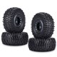 thumbnail image 1 of 4 unids/set neumáticos de goma y bujes Vhermosa para 1/10 RC Crawler Truck Car, 1 of 8