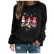 thumbnail image 2 of Pntutb suéter de cuello redondo con estampado navideño suelto de moda para mujer Pntutb Pntutb-5677, 2 of 7