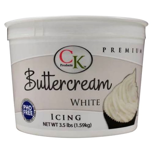 CK Products Buttercream Icing - White - 3.5 lb