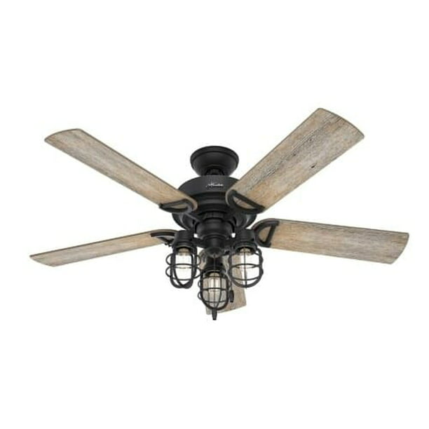 Light 52 Indoor Outdoor Ceiling Fan, Hunter Outdoor Ceiling Fans With Lights