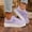 Purple, variant on Sneakers for Women Versatile Platform Comfortable Strap Design Sneakers Flat Non Slip Casual Shoes