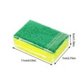 thumbnail image 2 of 12 Pack Sponge Individually Packed Bulk Kitchen Dishwashing Sponge Scratch Resistants Scouring Pad 125g，22x7x33c, 2 of 4