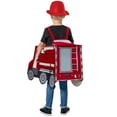 thumbnail image 5 of MEZZALL Kids Fire Truck Dress Up Play Outfit Sets For Children Boys Girls Party Short Sleeve Clothes Sets, 5 of 6