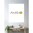 thumbnail image 2 of Mountain Bike Poster Wall Art, Modern Wall Decor, 16x24 UNFRAMED, 2 of 3