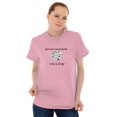 thumbnail image 4 of Without Husband Funny Marriage Women's Graphic T Shirt Tees Brisco Brands L, 4 of 6