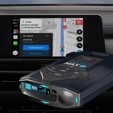 Escort - Max 360 MKII Radar and Laser Detector and M2 Smart Dash Cam - Black