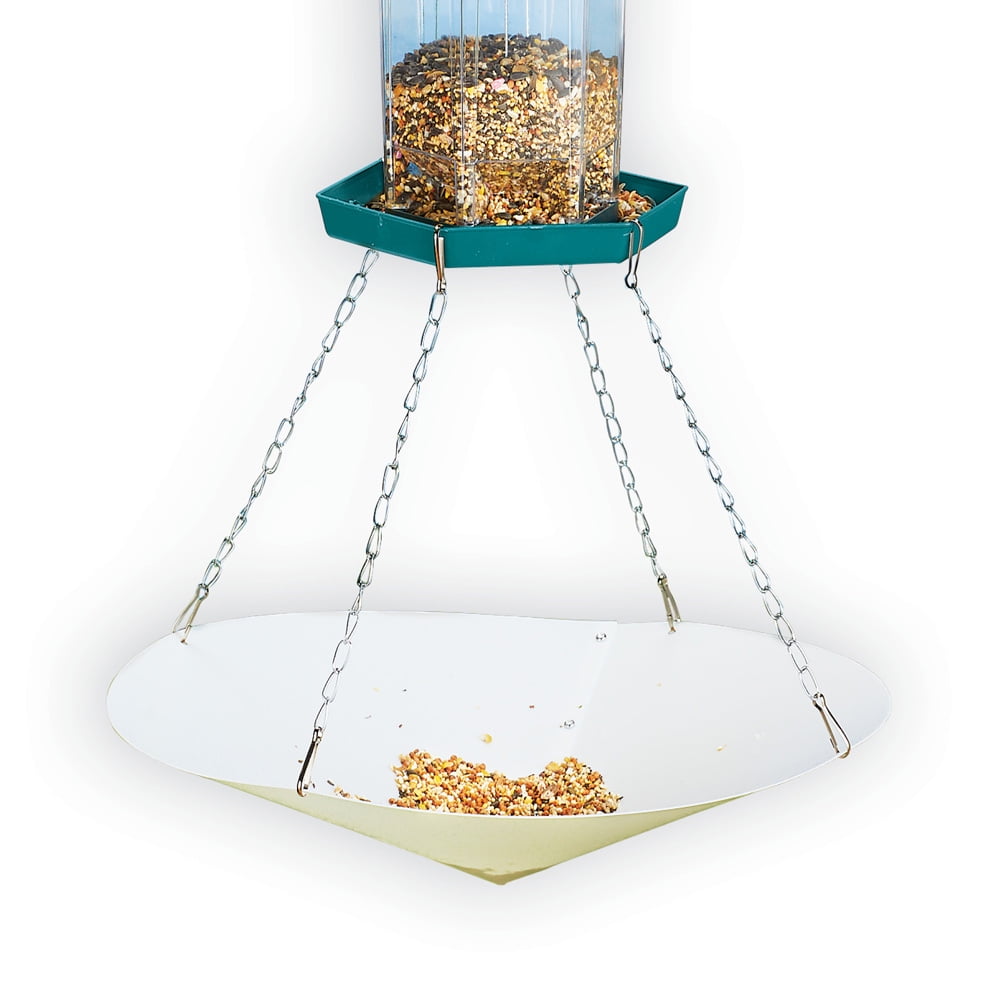 Collections Etc Seed Catcher with Hanging Chains Hang Outside in Tree or on Porch Walmart