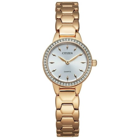 Citizen Women's Rose Gold Tone Stainless Steel Watch EZ7013-58A
