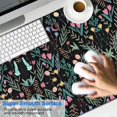 thumbnail image 2 of Long Mouse Pads for Desk,Pioneer Flower Floral Print Pattern Desk Mats on Top Of Desks, Desk Mouse Pad Extra Large with 3mm Non-Slip Base and Stitched Edge for Gaming,Office,Work,Home 47.3"x23.6", 2 of 6