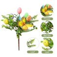 thumbnail image 6 of Qocolhg Easter Picks Faux Foam Easter Egg Picks Decorative Pastel Speckled Artificial Easter Egg Stems for Spring Easter Basket Bouquets Floral Arrangement Table Centerpiece Wreath Clearance, 6 of 6